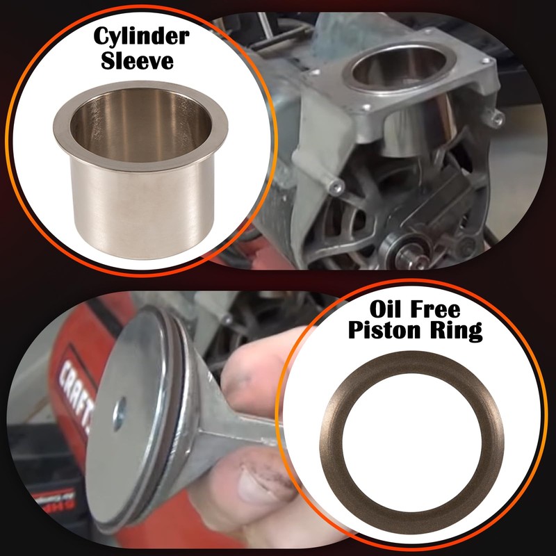 KK-4835 Compressor Piston Kit Connecting Rod Replacement Kit Perfectly Fits