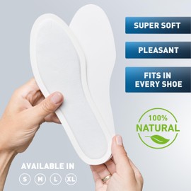 THE HEAT COMPANY Insole Foot Warmers - 32 Pairs – 9h of Extra Warmth - Instant Heat - Air Activated Heated Insoles - Purely Natural - Toe Warmers & Foot Warmers for Feet for Men and Women - Medium