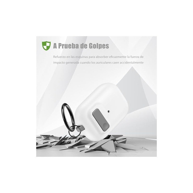 ARGOO Funda para AirPods Pro 2 Cierre Magnético Expulsión Automática,