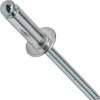 Pop Rivets 1/4" x 1/2" Aluminum Body Steel Mandrel Dome
