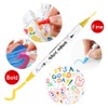 TRANSON 12 Color Bold and Fine Dual-tip Acrylic Paint Pen