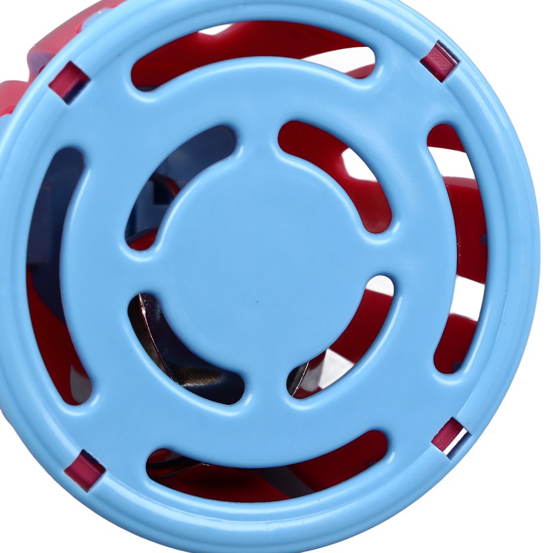 Handled Cage Bell Babies Rattle Orff Plastic Kids Music Percussion