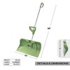 22 Inch SnoSlinger | Heavy-Duty Snow Shovel with Ergonomic Connex