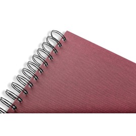 walther Design 6SL2519C20Y Photo Album 25 x 19 cm Linen Dark Red