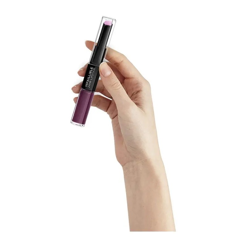 Loreal Paris Infallible Labial Doble Punta Wine O Clock