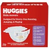 Huggies Little Movers Size 6 Diapers 35lbs Leak Proof with