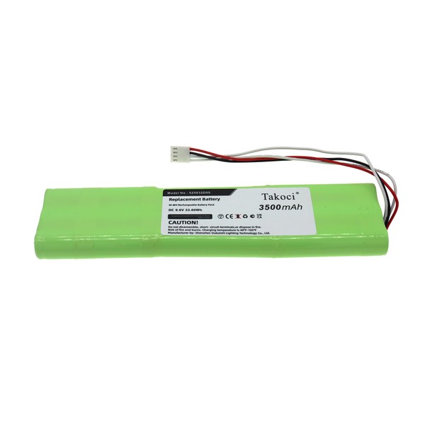 ChoyoqeR 2960.21 525832D00 Replacement Battery for AEMC 1060, 4630, 5050,
