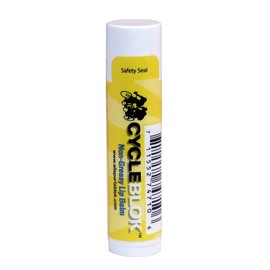 Cycle Blok SPF 15 Moisturizing Lipbalm - 1 Tube - Wind & Sun Screen Lip Protection & Treatment - Lip Balm for Chapped Lips