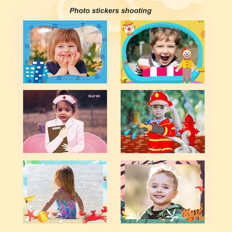 Kids Mini Digital Camera 2 Inch Screen 2MP High Definition