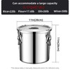 Verdeho 304 stainless steel food storage containers with lids lock
