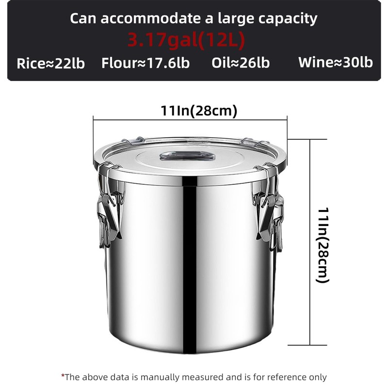 Verdeho 304 stainless steel food storage containers with lids lock