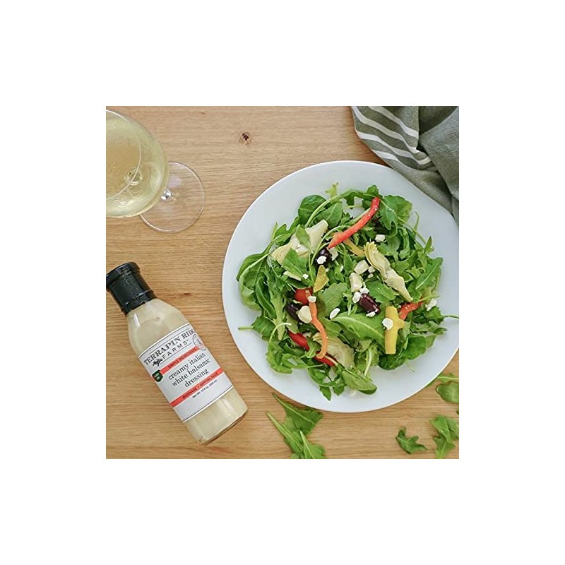 Terrapin Ridge Farms Creamy Italian White Balsamic Dressing – Rich,