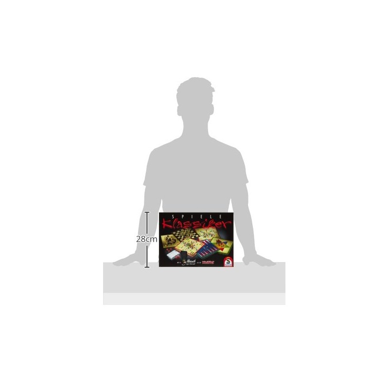 Schmidt Spiele 49120 Games Classic, Game Collection, Colourful