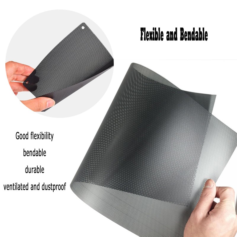 PVC Dustproof Mesh Fan Dust Filter PC Cooler Fan Dust