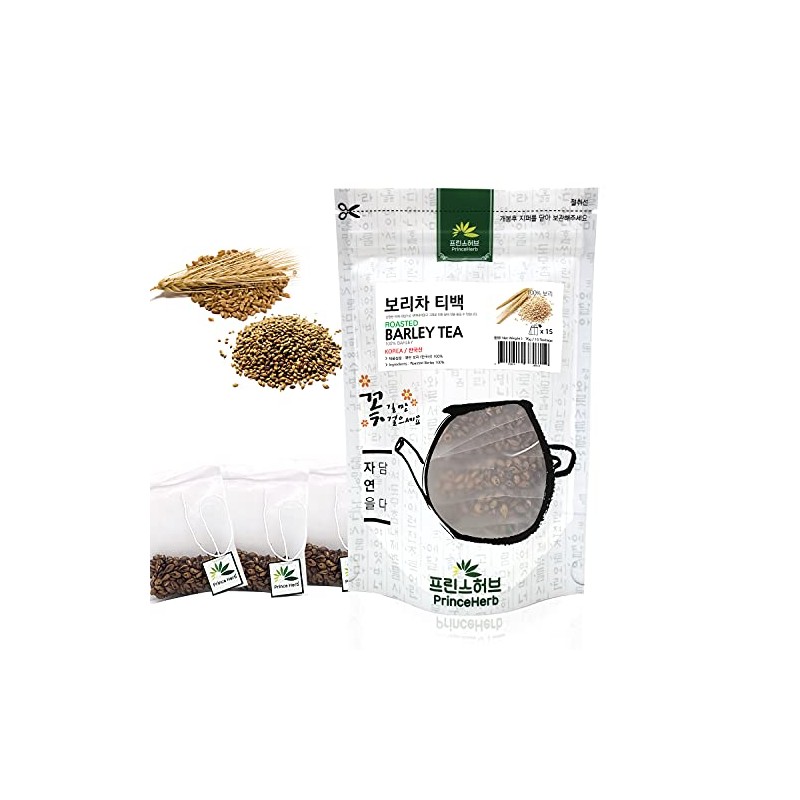 [Medicinal Korean Herb Tea] 100% Natural Roasted Barley Teabag Tea