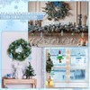 Arrowbash 6 Pcs Sea Glass Christmas Tree Ornaments Sea Crystal
