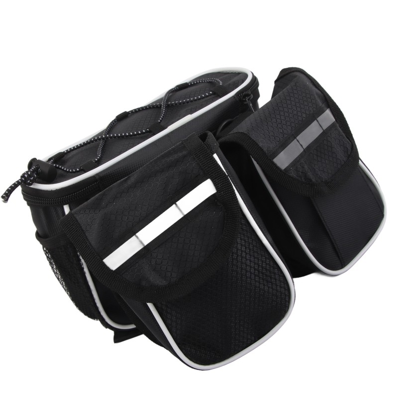 Waterproof Bicycle Front Top Tube Bag Bike Frame Storage Pouch