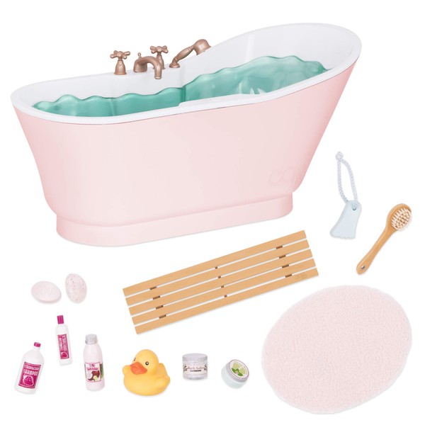 Our Generation by Battat- Bath & Bubbles Deluxe Set for 18" Dolls- Toy, Doll & Accessories for 18" Dolls- Ages 3 Years & Up