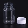 HEALLILY Pill Container Practical Pill Bottle Clear Container Bottle Plastic