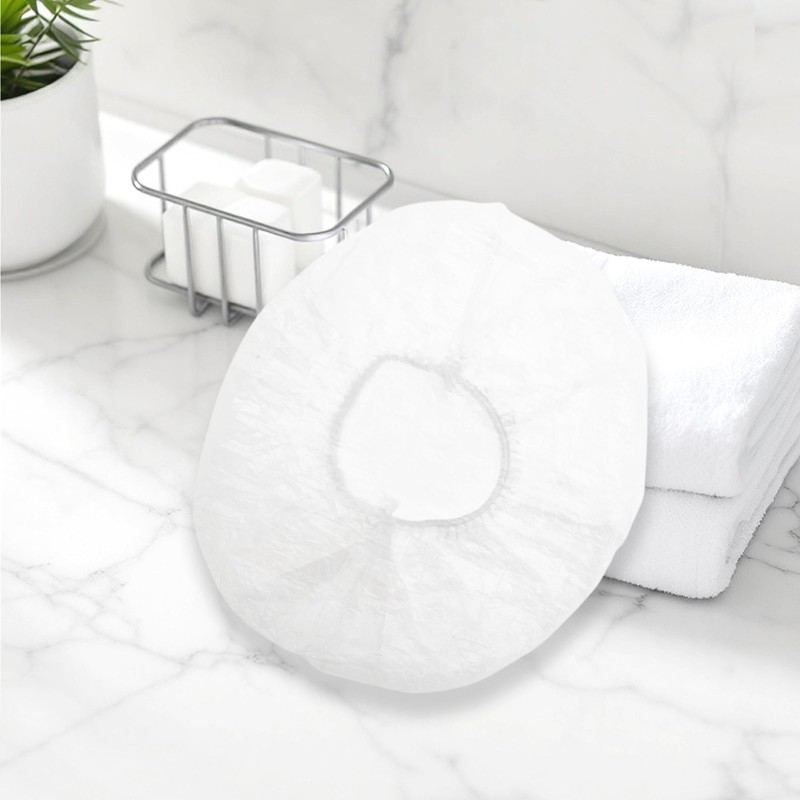 VOCOSTE シャワーキャップ ヘアキャップ 使い捨て 透明 多機能 お風呂 温泉 SPA 洗顔用