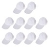 DIYEAH Pack of 10 DIY Baseball Caps with White Painting