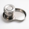 Lamont Stainless Steel Half Moon Sanitary Tray + Round Sanitary Tray / 라몽 스테인리스 반달위생저 + 원형위생저