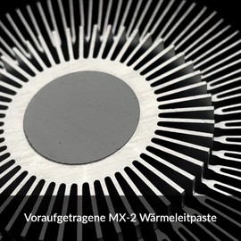 ARCTIC Alpine 23 - Disipador de CPU, Refrigerador Compacto de CPU AMD para AM5 y AM4, Pasta térmica MX-2 preaplicada, Ordenador, PC - Negro