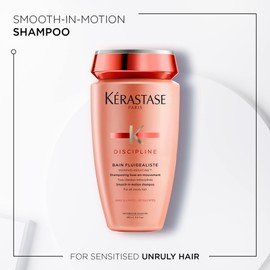 KÉRASTASE Kerastase Discipline Bain Fluidealiste Shampoo - Smoothing Anti-Frizz Shampoo, Leaves Hair Feeling Soft and Nourished, 8.5 Fl Oz