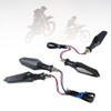 4Pcs Motorcycle Turn Signal Light 12LED 12V Universal Sequential Indicator