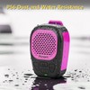 Penom Wearable Bluetooth Speaker,Water-Resistant Portable Speaker Bluetooth (Non-Magnetic) Built in