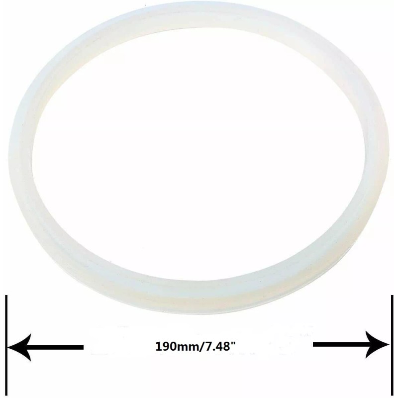 Hakka Sausage Stuffer Asseccery Large Plastic Gasket for 10/12/15L Meat