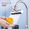 Aireador de Fregadero, 360 Giratorio Grifo Extensor 4 Modos