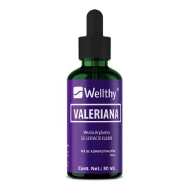 Extracto De Valeriana 30 Ml Wellthy