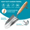 CYRUS 12.6”Garden Trowel,Heavy Duty Large Size Stainless Steel Garden Shovel