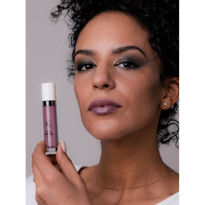 UND GRETEL Naturkosmetik KNUTZEN Lip Gloss - Nourishing, Highly Pigmented,