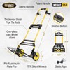 Gioventù Folding Hand Truck and Dolly with Telescoping Handle &
