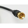 RiteAV 3 feet RG6 Coax Satellite/CATV Cable - Screw On