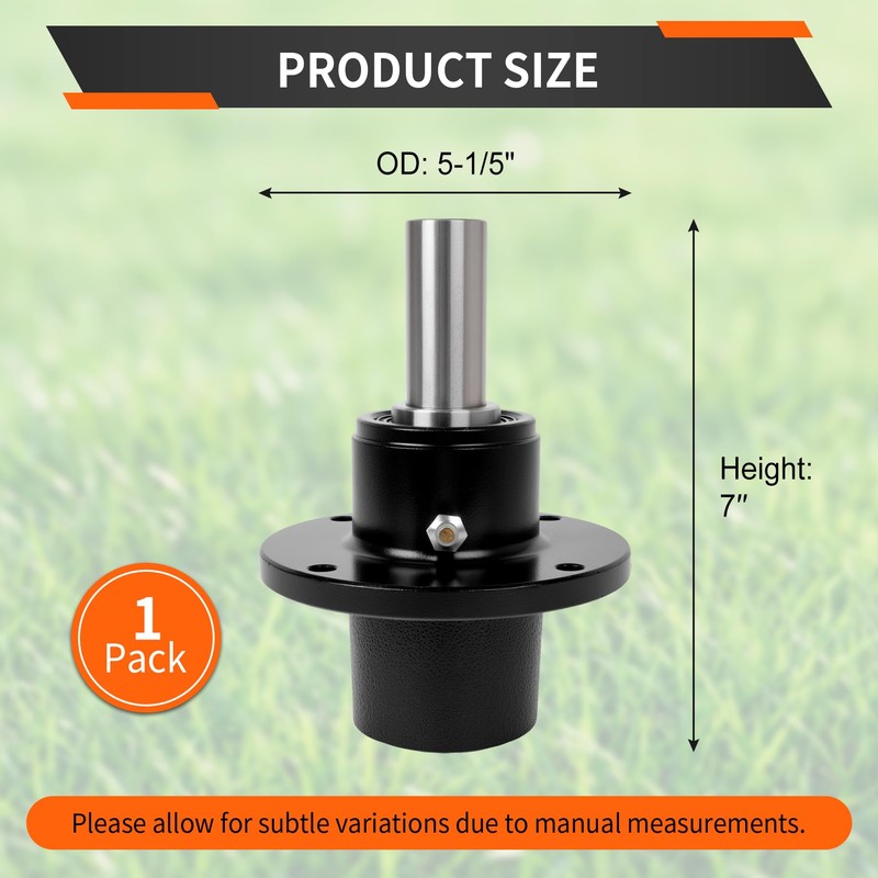 luxlead 461663 Spindle Assembly for 48'' 52'' 61'' Deck, Compatible