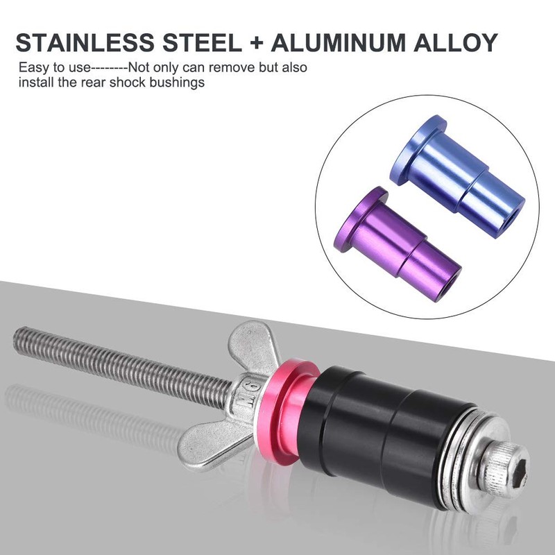 Rear Shock Bushing Tool, Anti-Rust Bike Rear Shock Bushing Removal
