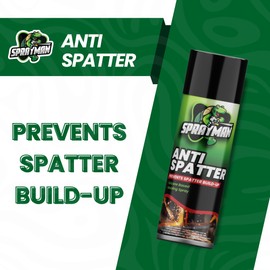 Sprayman Anti Spatter Welding Spray - (2x12.3 oz) Welding Anti-Adhesion Protection for Nozzles & Torches, Suitable for TIG and MIG, Prevents Weld Splatter, Non-Flammable After Use | 2 Pack