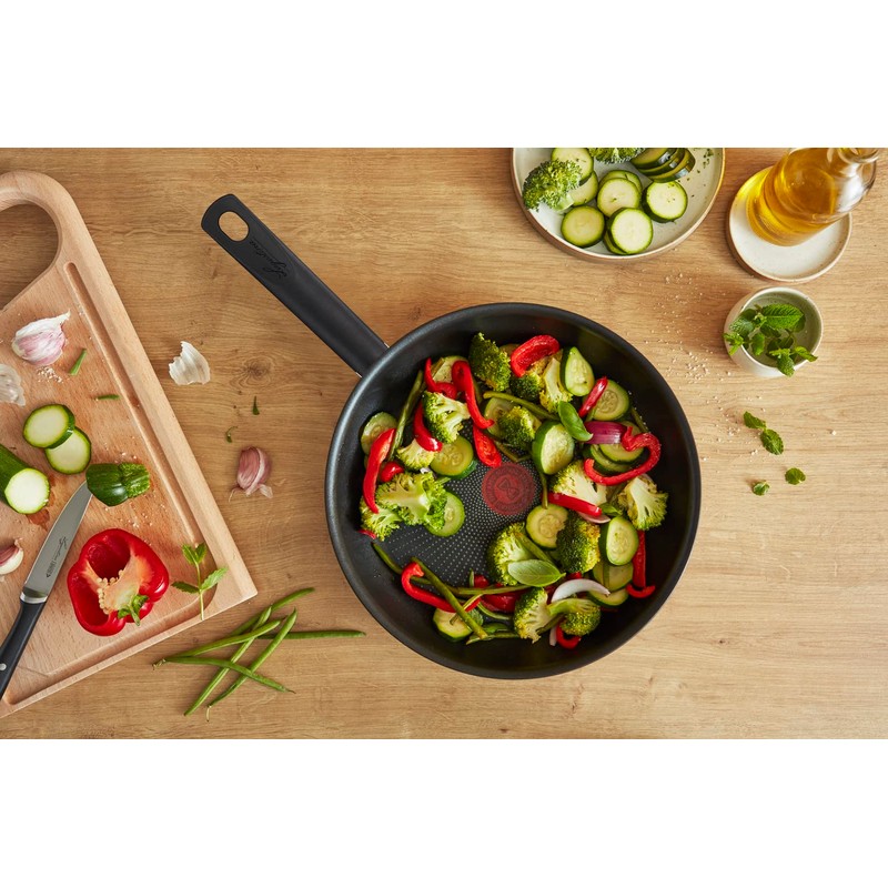 Lagostina Rigenera Green Non-Stick Aluminium Pan, Diameter 22 cm, Induction