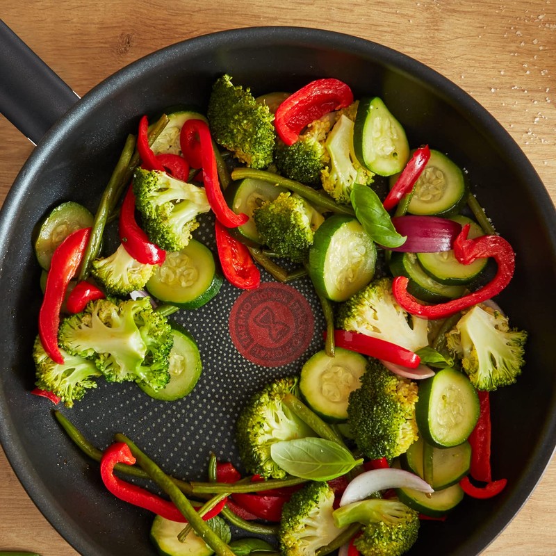 Lagostina Rigenera Green Non-Stick Aluminium Pan, Diameter 22 cm, Induction