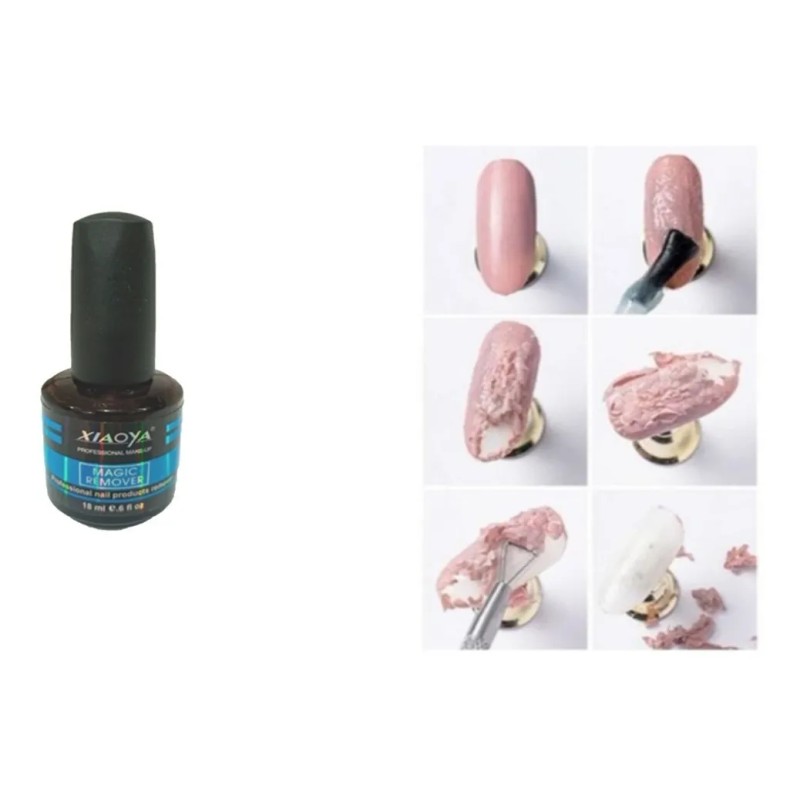 Remove Quita Gel Color Y Acrílico Para Uñas Xiaoya 1