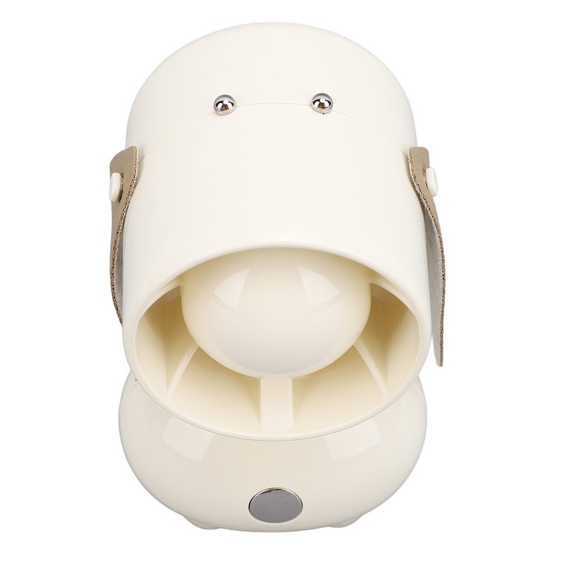 Handheld Fan Cute Cartoon Dog Shaped 3 Speeds Rechargeable Portable