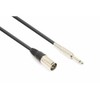 Vonyx Microphone Cable Signal Cable XLR (M) - 6.3 mm