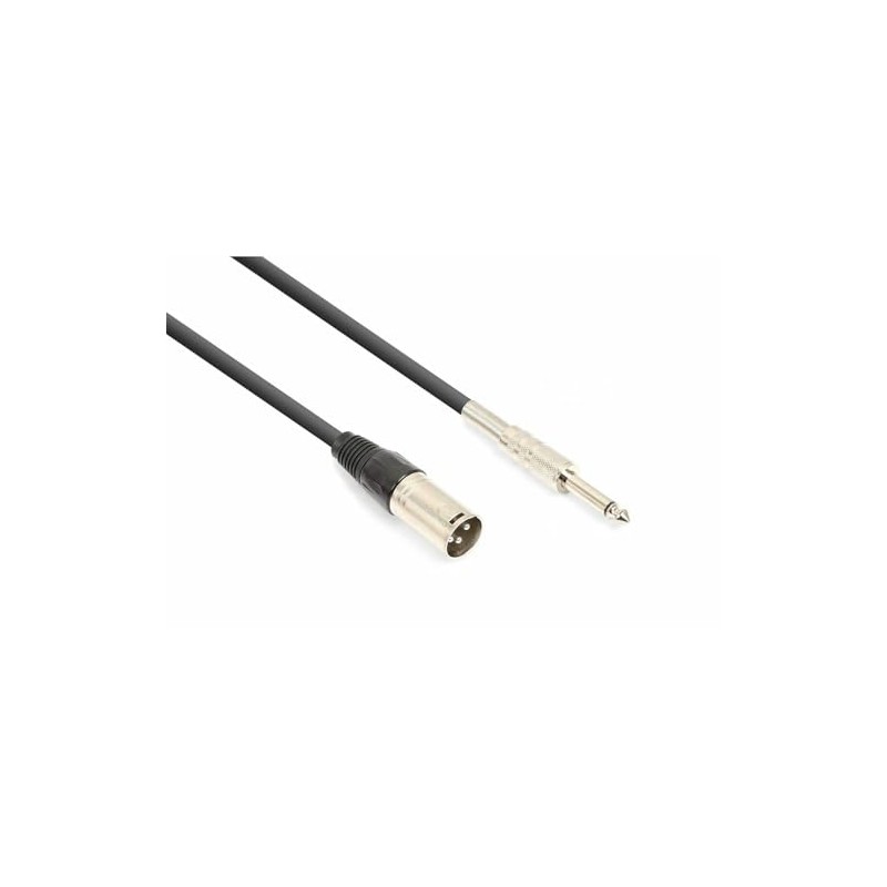 Vonyx Microphone Cable Signal Cable XLR (M) - 6.3 mm