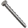 Merriway BH03049 (4 Pcs) Concrete/Masonry Screw Anchor Hex Head Bolt,