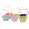 Pack Of 6 Mini Easter Baskets With Handles 4" Baskets