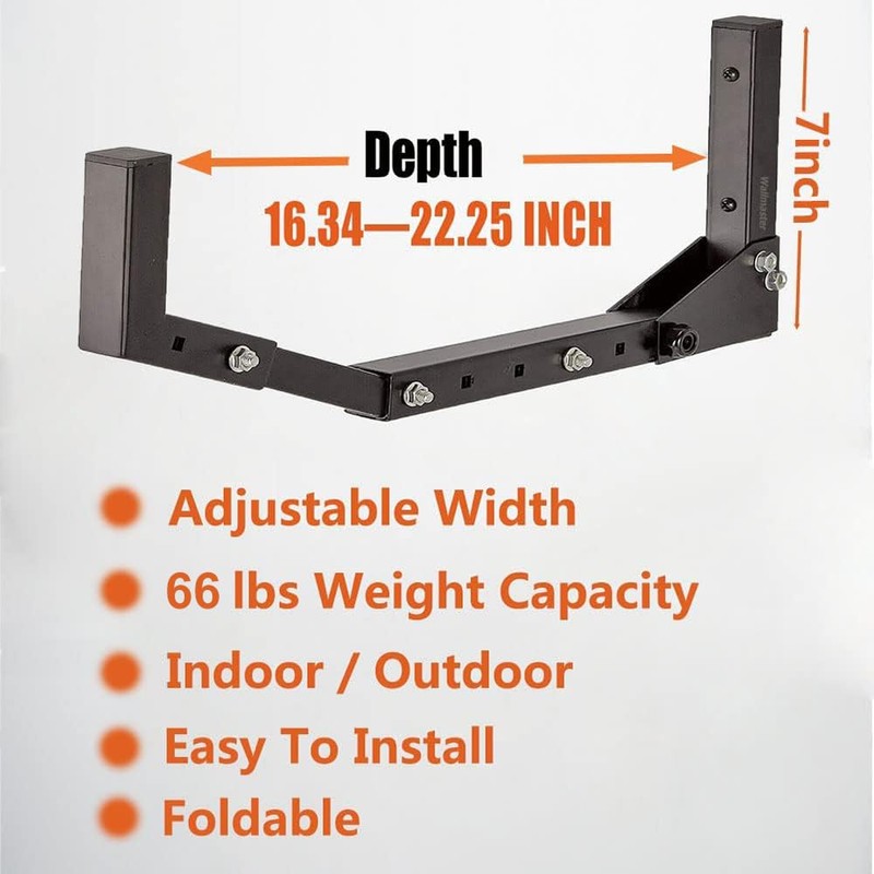 Wallmaster Kayak Storage Hooks Hangers, Adjustable Garage Storage Rack Wall