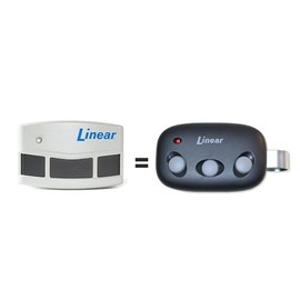 LINEAR Megacode Garage Door Openers MCT-3 Three Button Remote Control by LINEAR